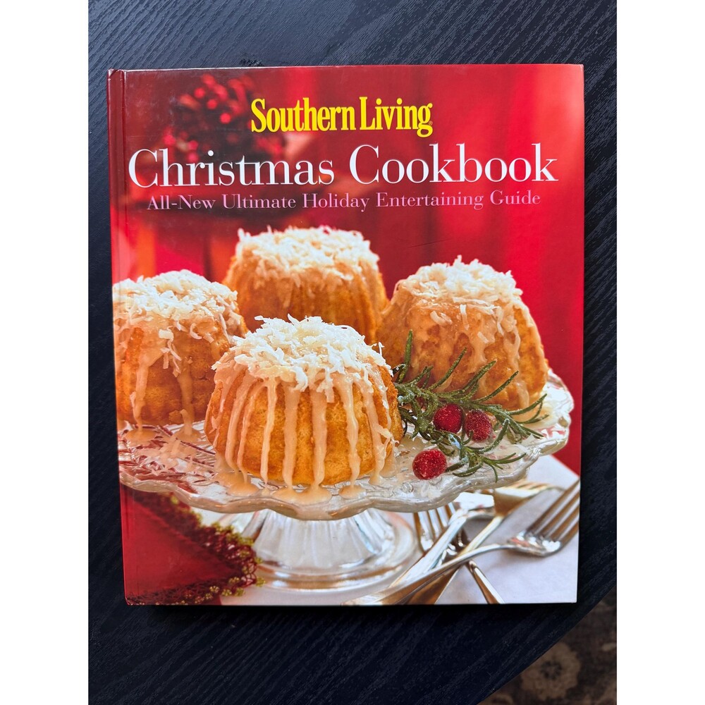 Vintage Southern Living Christmas Cookbooks |Holiday Recipes, Cozy Kitchen Decor - Picture 3 of 10